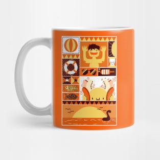 Summer Square Mug